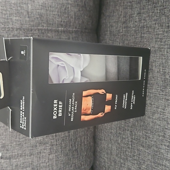 American Eagle Boxer Briefs 6" Soft Jersey- Variety Color Pack Of 5 Small S NEW - Picture 8 of 9